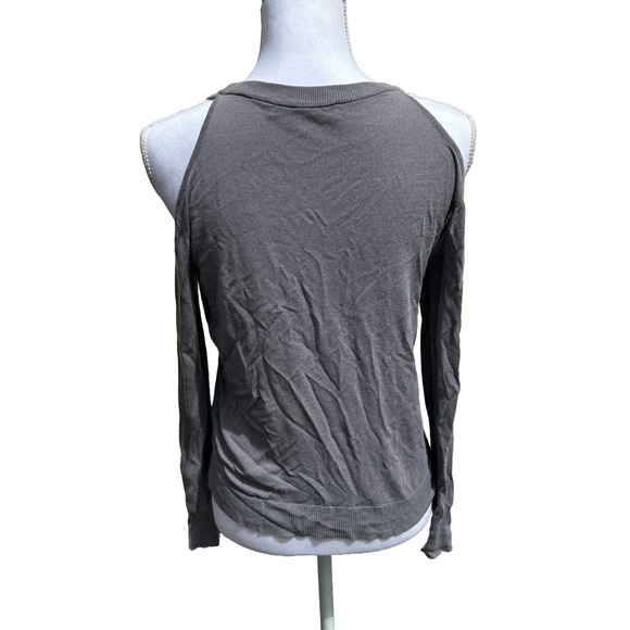 Zara Subversive Grey Top - Picture 2 of 4